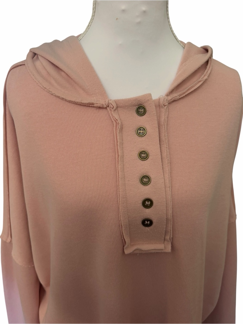 Distressed oversized hoodie size XL - Picture 3 of 5